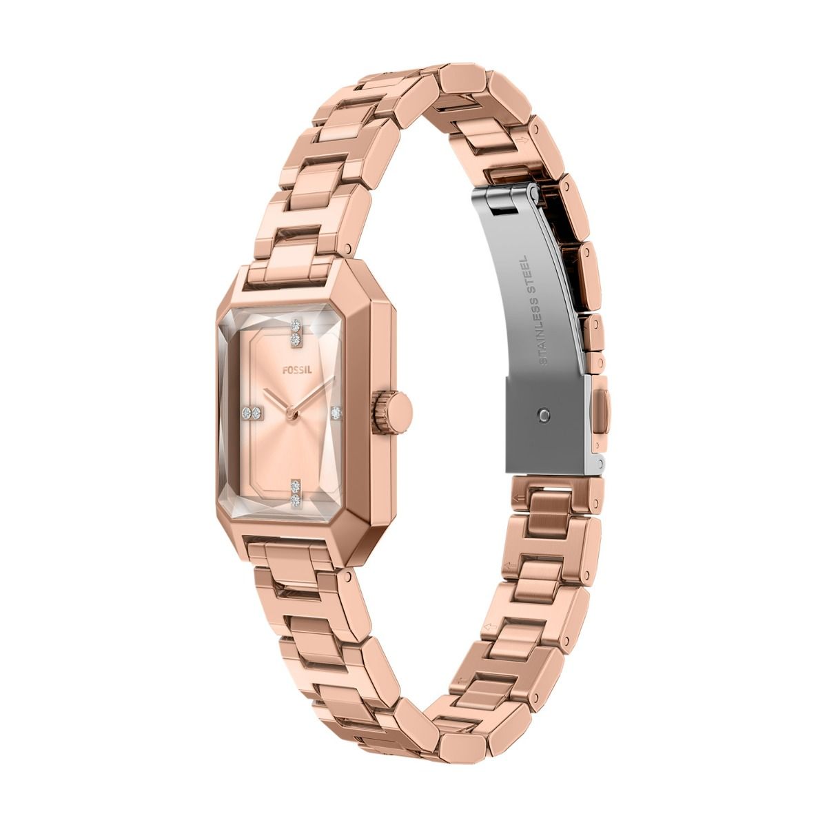 Fossil Bridget de dama correa de metal – BQW8036