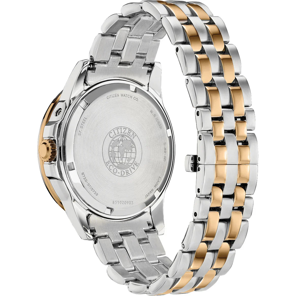 BU0056-57A Reloj Citizen  Eco-Drive de hombre pulsera de metal