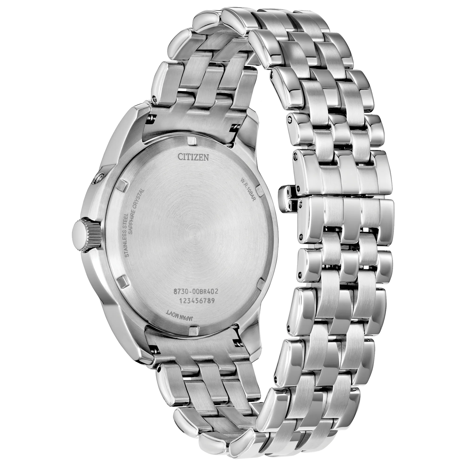 Citizen Calendrier Eco-Drive de hombre correa de metal – BU0088-51H