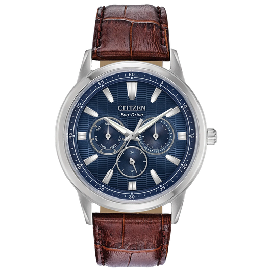 Citizen Corso de hombre banda de piel 44 mm – BU2070-12L