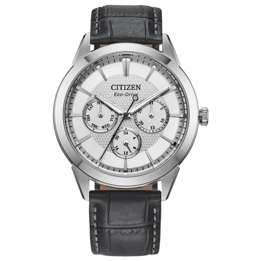 Citizen Rolan Eco-drive de hombre pulsera de piel 40 mm – BU2110-01A