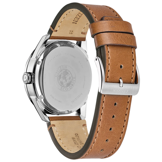 Citizen Sport Casual de hombre correa de piel 42 mm Eco-drive – BU4020-01L