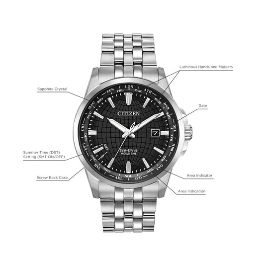 Citizen World Time de hombre Eco-Drive – BX1000-57E