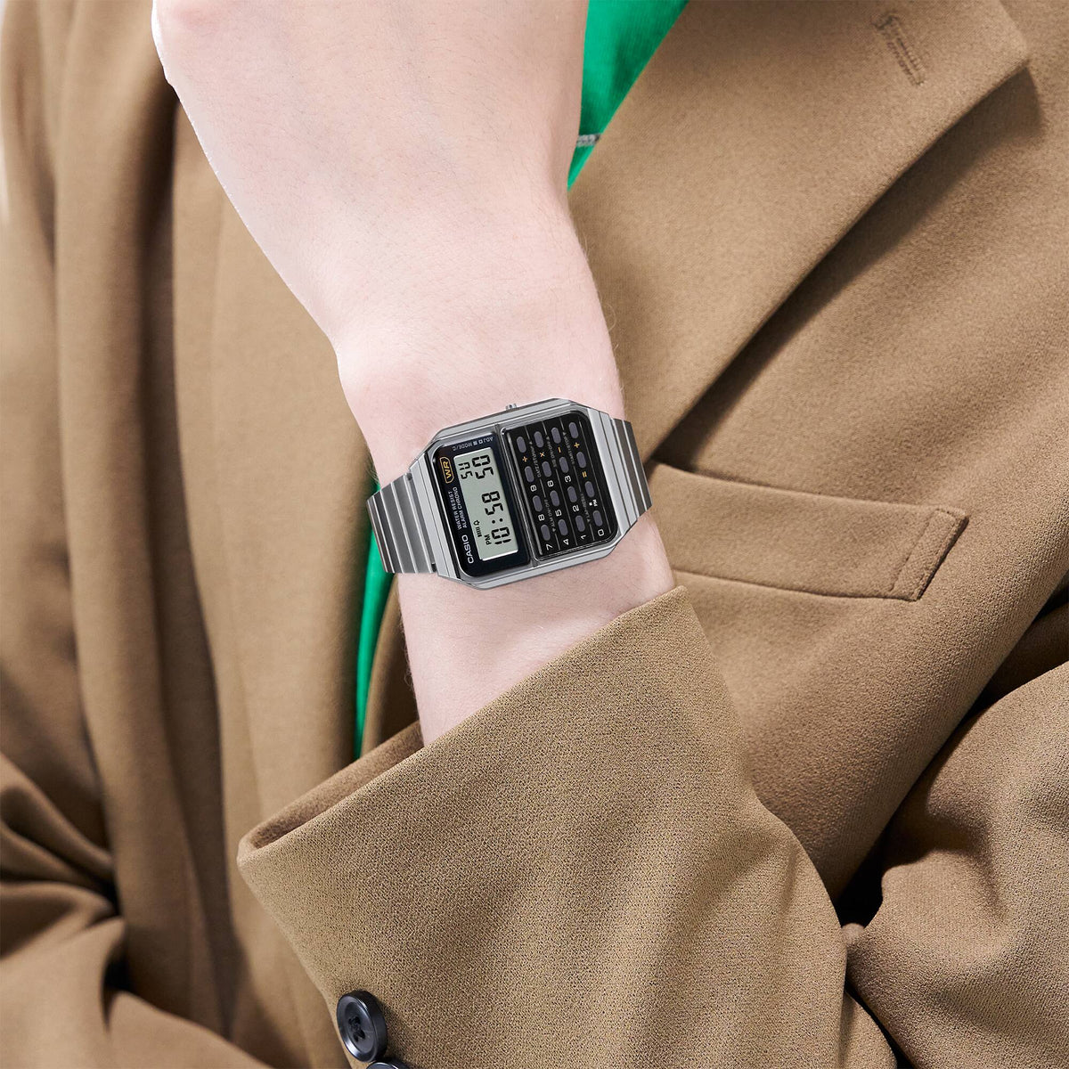 Casio Unisex Calculadora Alarma Cronógrafo – CA-500WE-1A