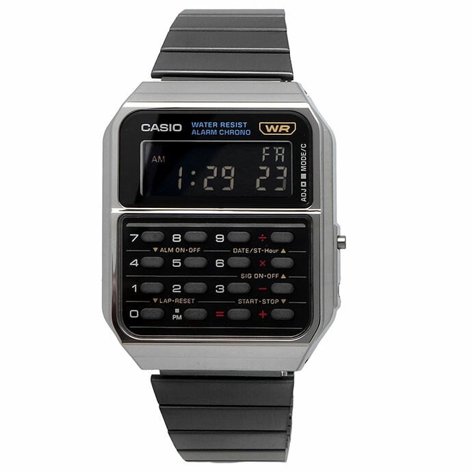 Casio Unisex Calculadora Alarma Cronógrafo – CA-500WEGG-1B