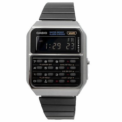 Casio Unisex Calculadora Alarma Cronógrafo – CA-500WEGG-1B