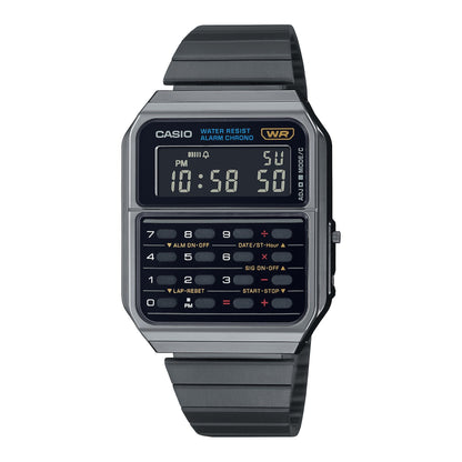 Casio Unisex Calculadora Alarma Cronógrafo – CA-500WEGG-1B