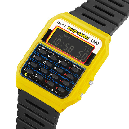 Casio unisex pulsera de caucho Pac-Man – CA-53WPC-1B