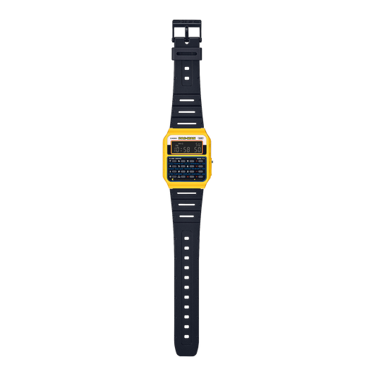 Casio unisex pulsera de caucho Pac-Man – CA-53WPC-1B