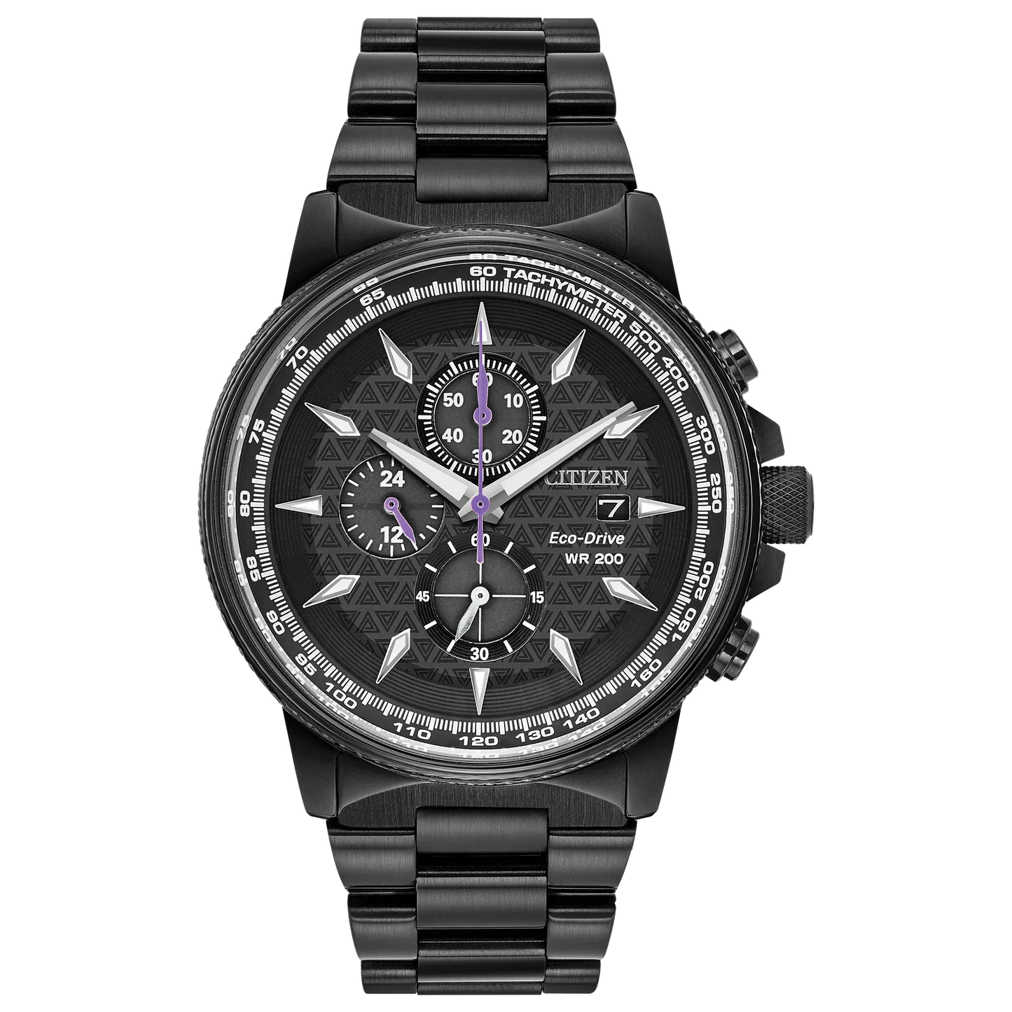 Citizen Black Panther Marvel Eco-drive de hombre pulsera de metal – CA0297-52W