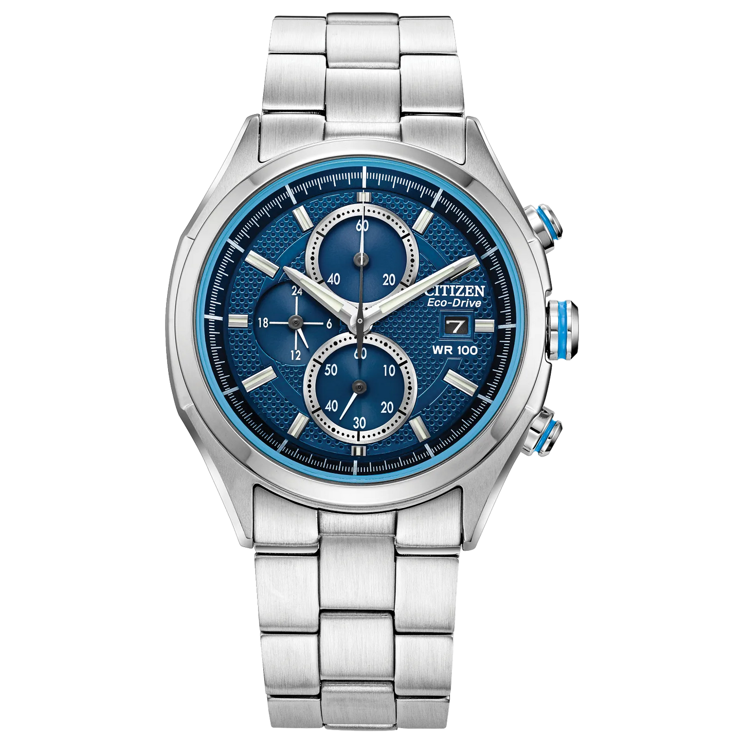 Citizen Sport Casual Eco-drive de caballero pulsera de metal – CA0430-54M