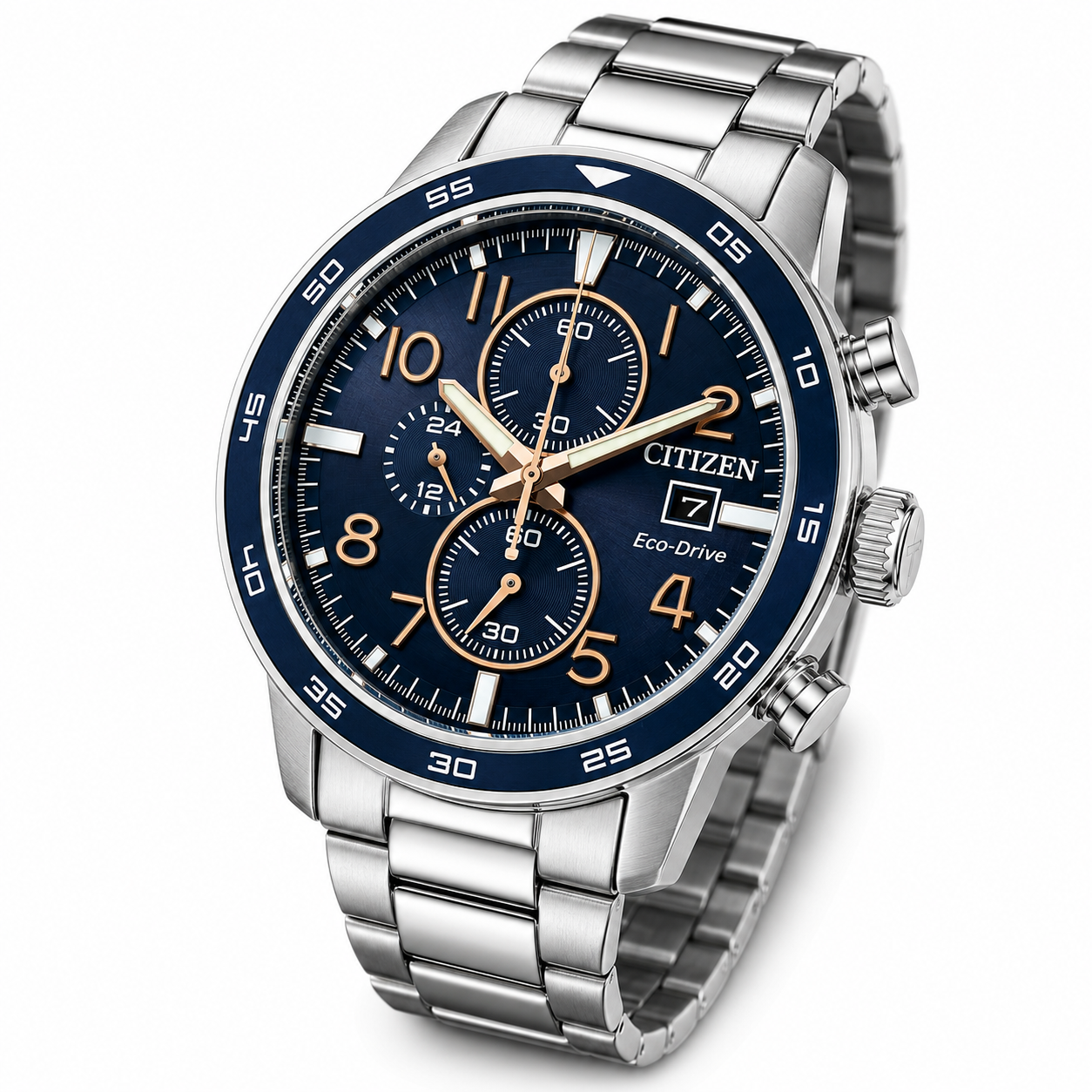 Citizen Eco-Drive de hombre correa de metal – CA0647-52L