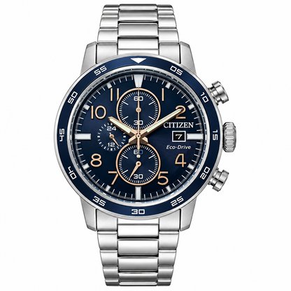 Citizen Eco-Drive de hombre correa de metal – CA0647-52L
