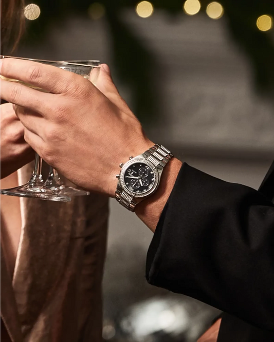 Citizen Crystal de hombre correa de metal Eco-Drive – CA0750-53E