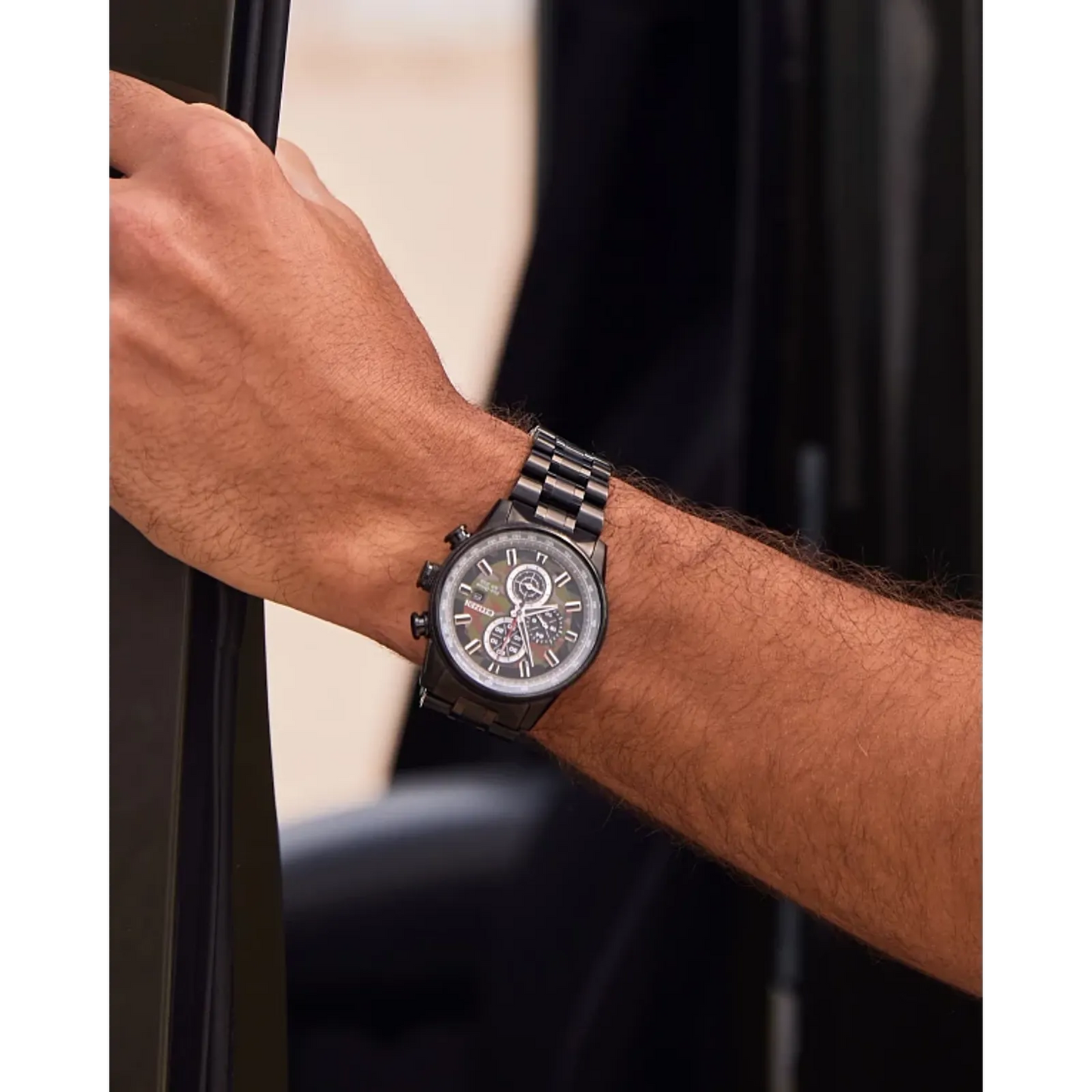 Citizen Nighthawk Eco-drive de hombre correa de metal – CA0805-53X