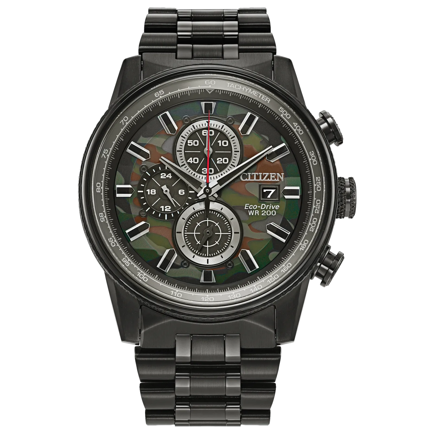 Citizen Nighthawk Eco-drive de hombre correa de metal – CA0805-53X