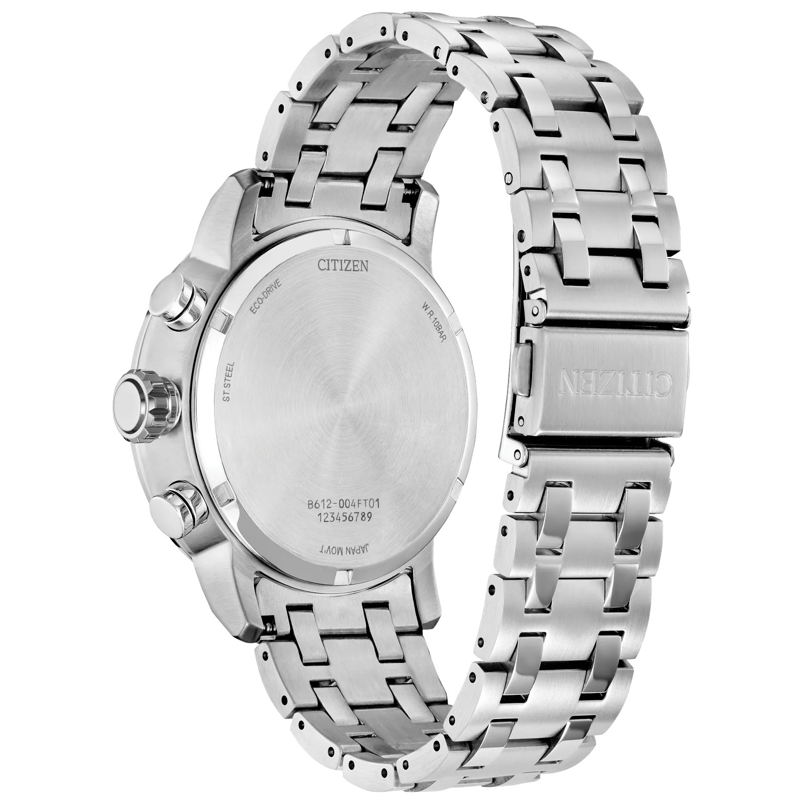 CA0850-59L Reloj Citizen Brycen de hombre pulsera de metal 44mm Eco-drive