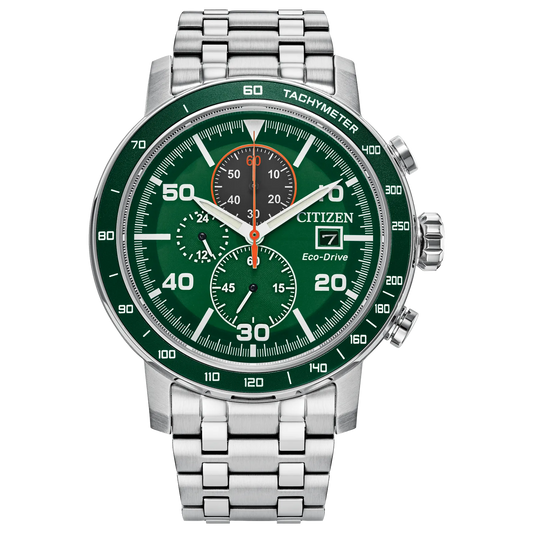 Citizen Brycen Eco-drive de hombre correa de acero inoxidable – CA0851-56X