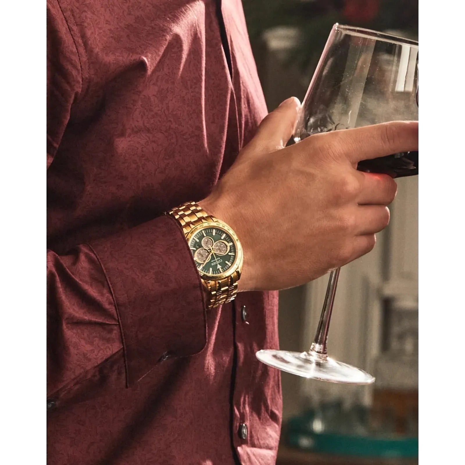 Citizen Eco-drive para hombre pulsera de acero inoxidable – CA4542-59X