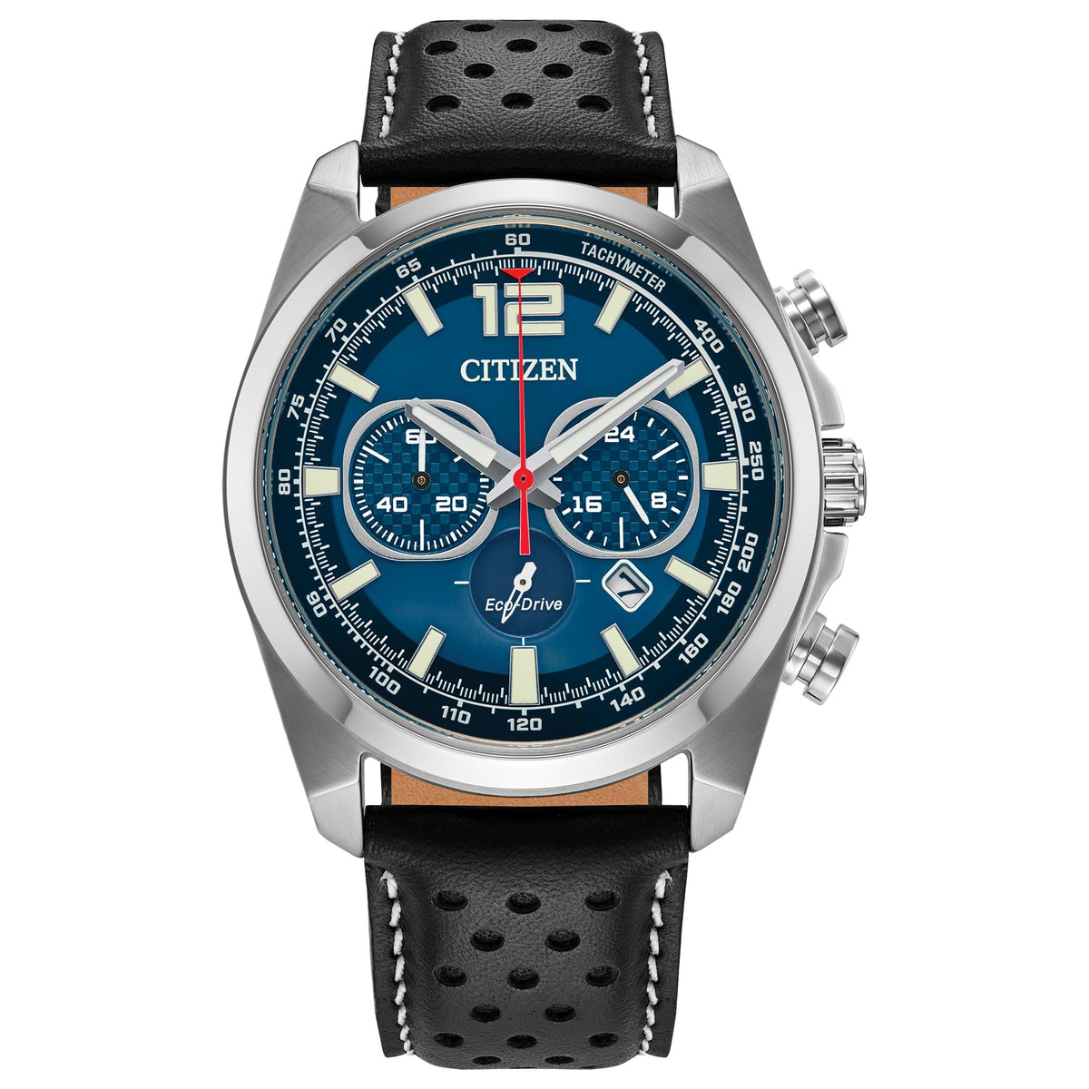 Citizen Eco-Drive de hombre pulsera de cuero – CA4640-09L