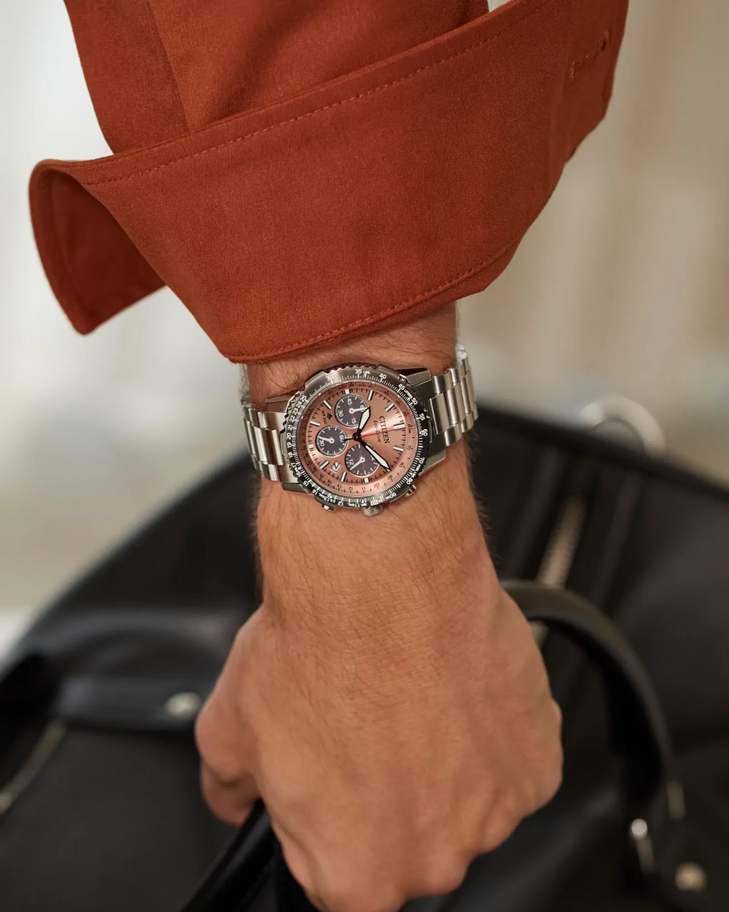 Citizen de hombre correa de metal – CA4664-60X