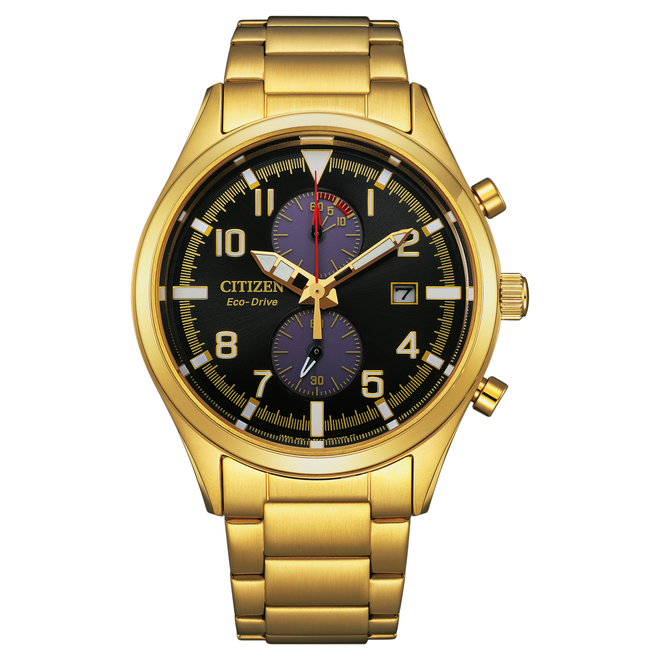 Citizen Eco-Drive de hombre pulsera de metal – CA7022-87E