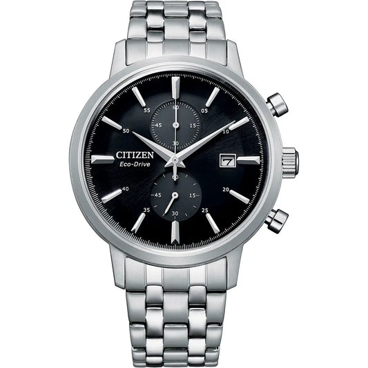 Citizen Chronograph de caballero pulsera de metal Eco-Drive – CA7068-51E