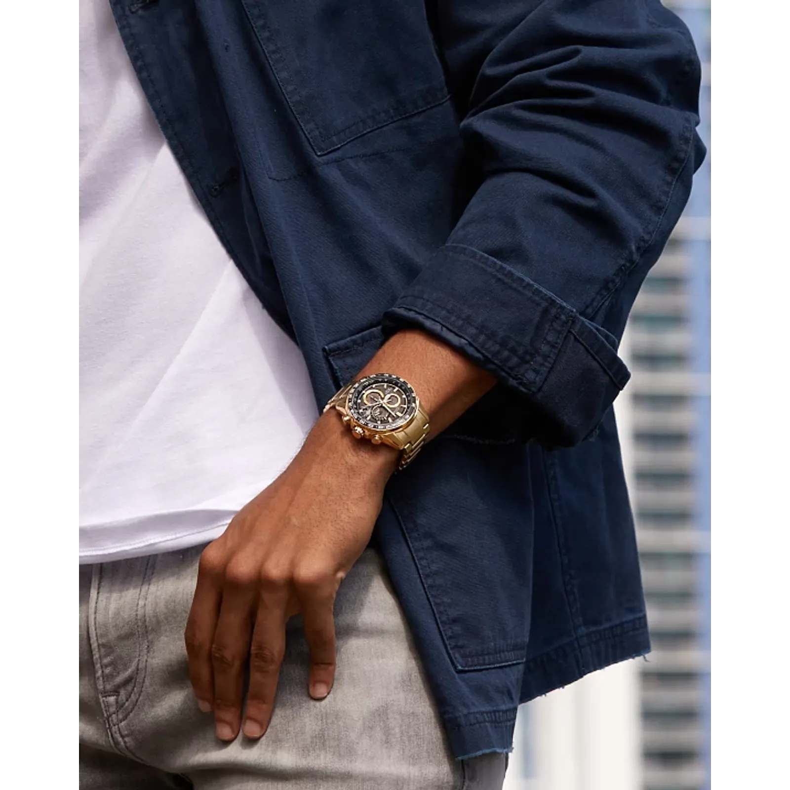 Citizen PCAT Eco-drive de hombre banda de metal 43 mm – CB5912-50E