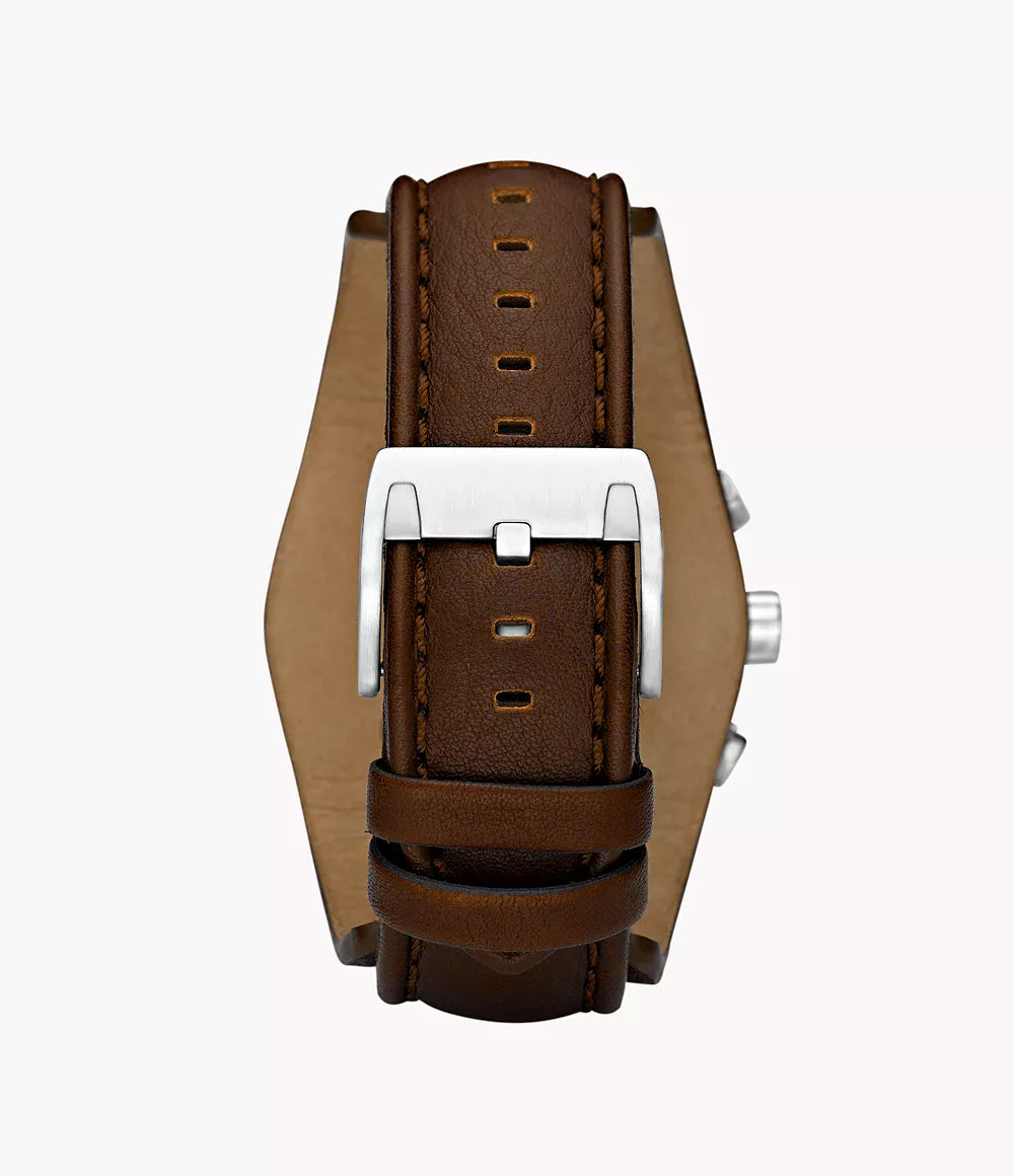 Fossil Coachman de caballero banda de cuero 45 mm – CH2565