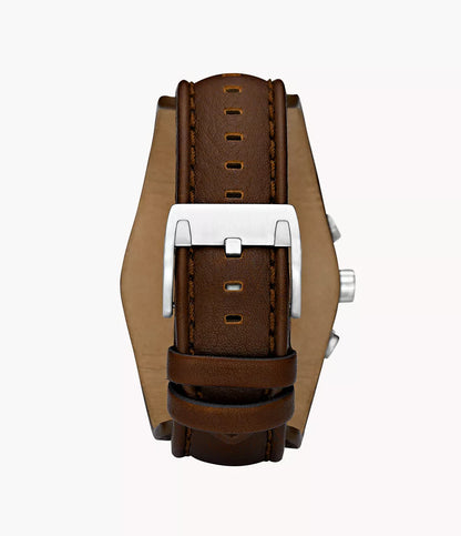 Fossil Coachman de caballero banda de cuero 45 mm – CH2565