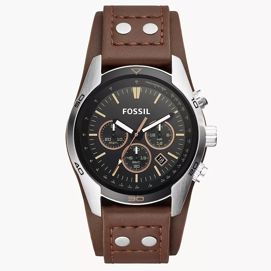 Fossil Coachman de hombre banda de piel 44 mm – CH2891