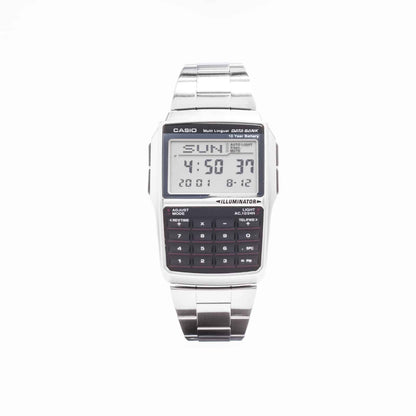 Casio para Caballero, Illuminator Data Bank 10 Años de Batería – DBC-32D-1A