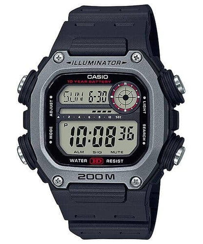 Casio para Hombre, Illuminator 10 Años de Batería – DW-291H-1AV