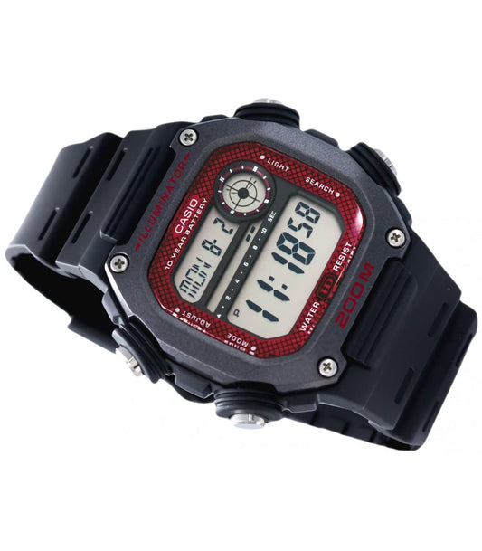 Casio para Hombre, Illuminator 10 Años de Batería – DW-291H-1BV