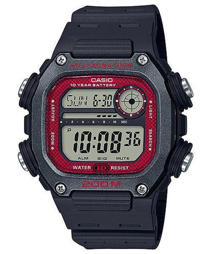 Casio para Hombre, Illuminator 10 Años de Batería – DW-291H-1BV