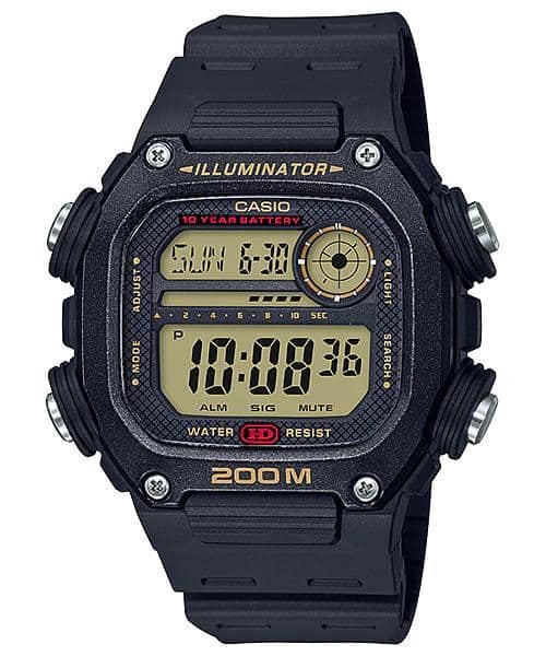 Casio para Hombre, Illuminator 10 Años de Batería – DW-291H-9AV