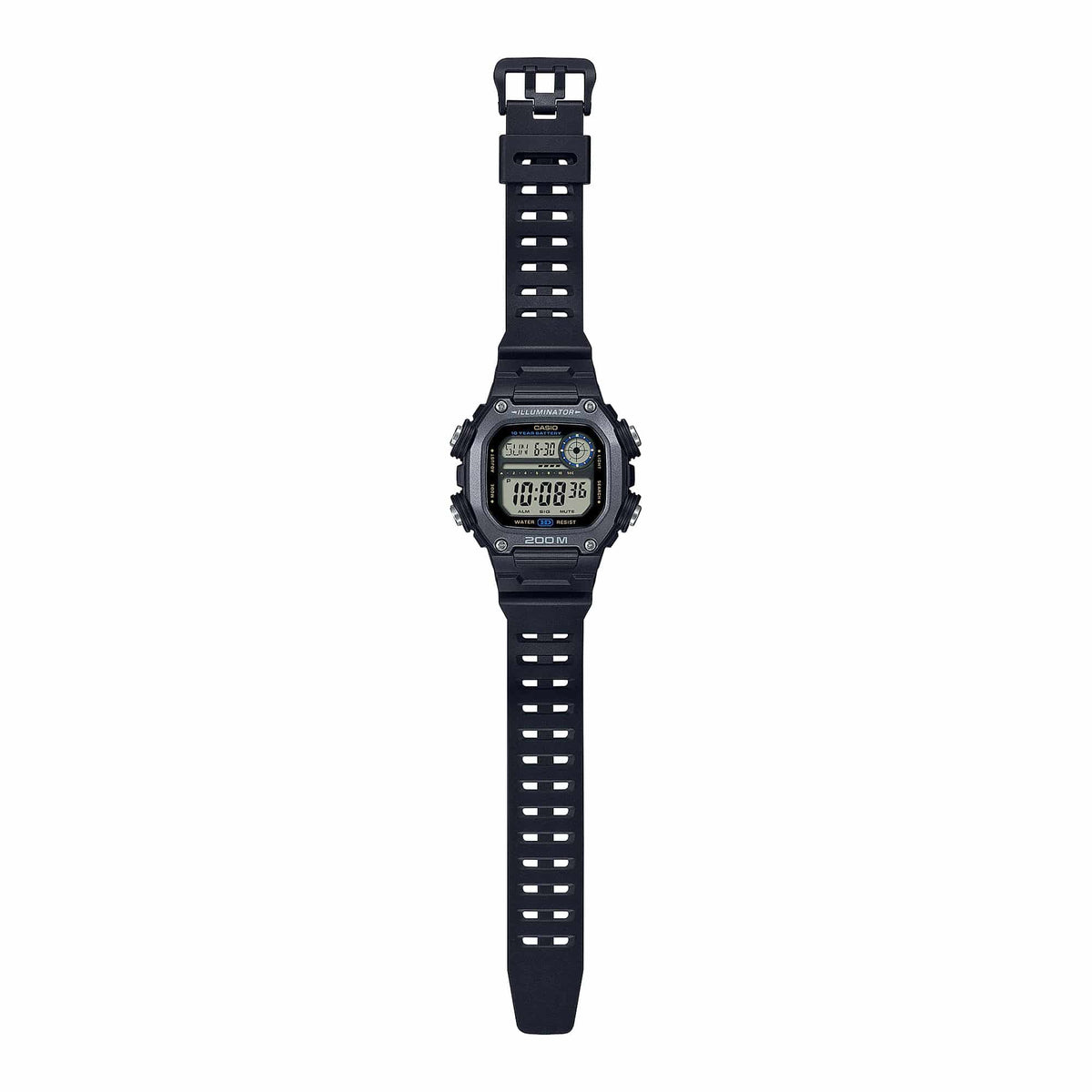 Casio para Hombre, Illuminator 10 Años de Batería – DW-291HX-1AV