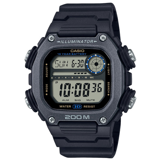 Casio para Hombre, Illuminator 10 Años de Batería – DW-291HX-1AV