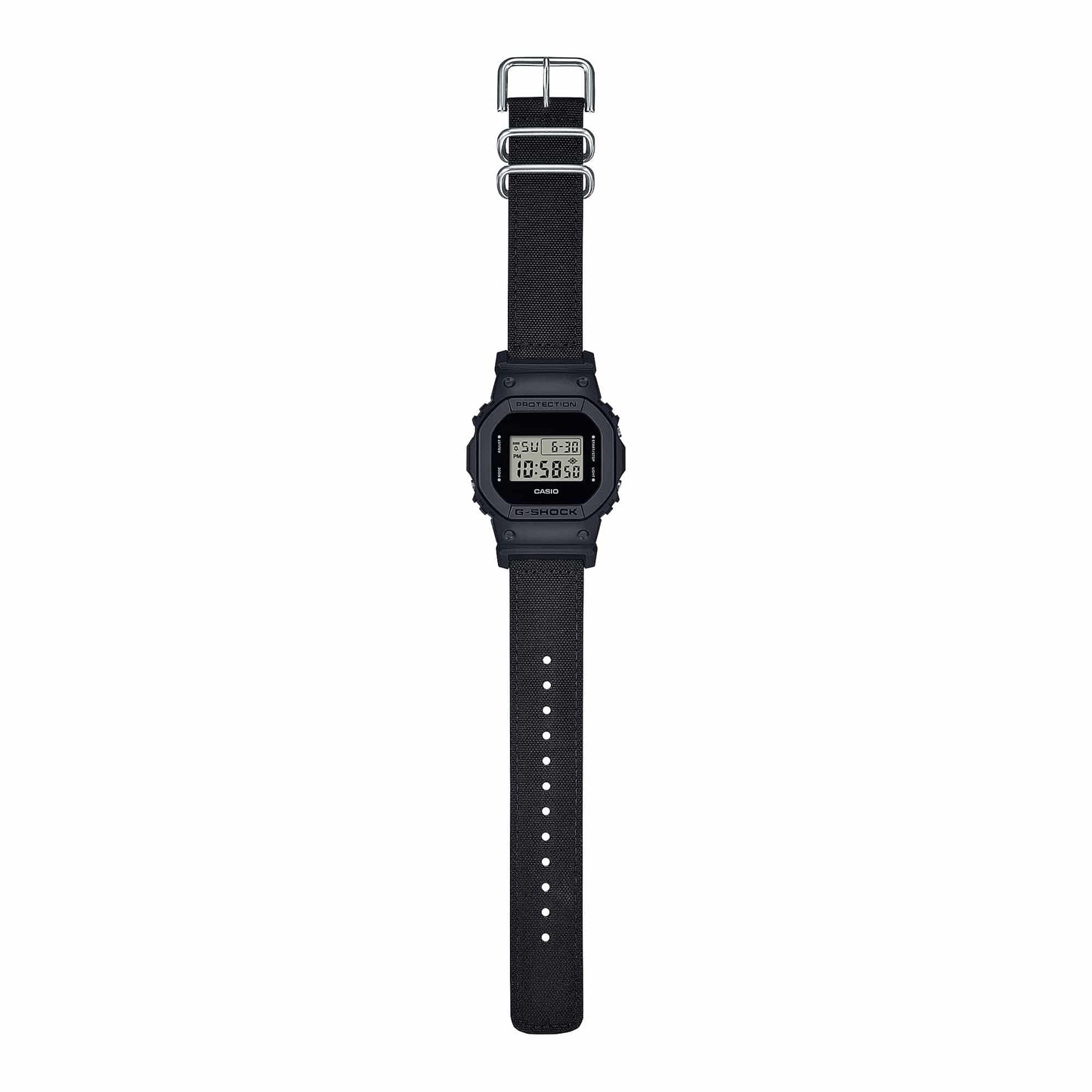 G-Shock Pulsera de Tela para Caballero Digital – DW-5600BCE-1
