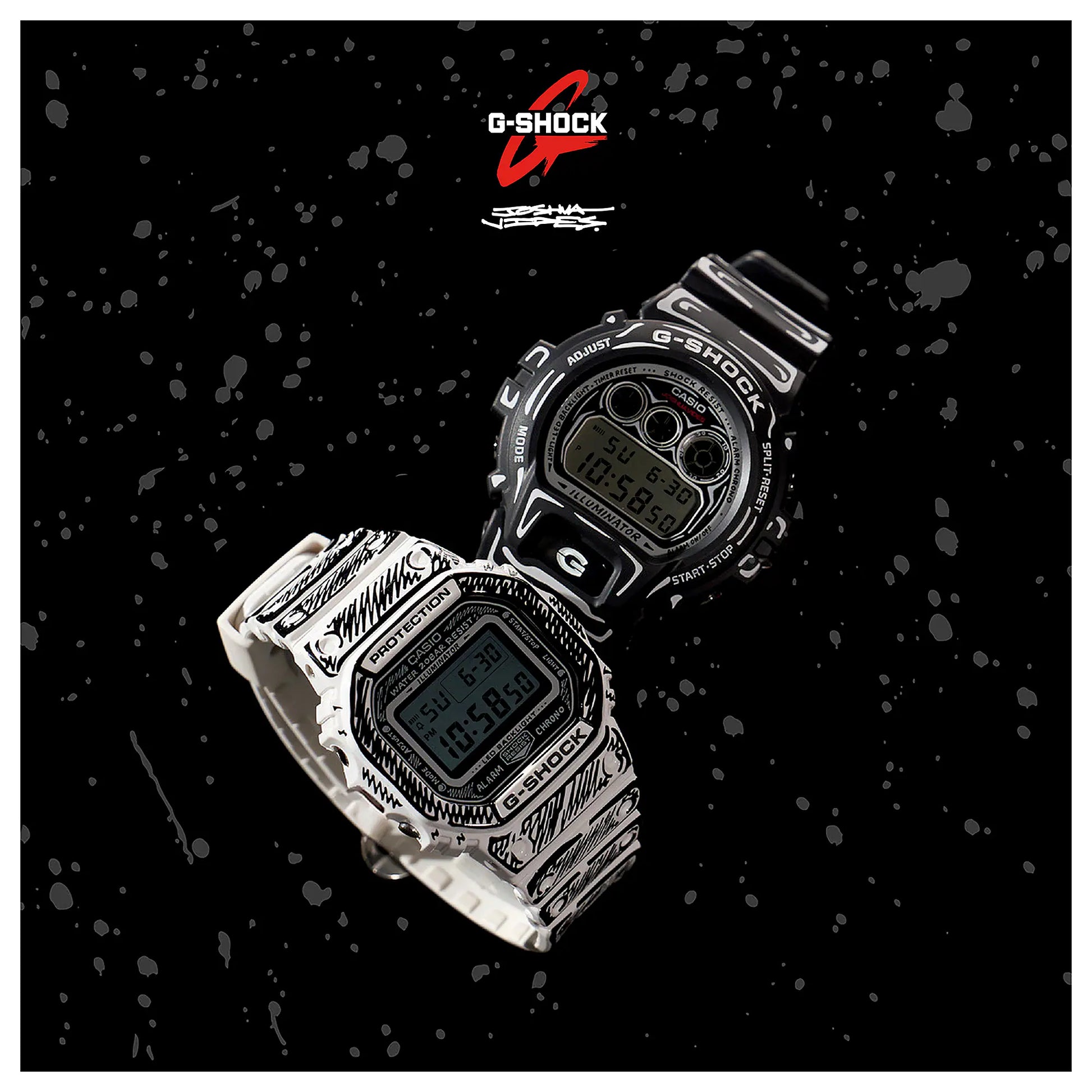 G-Shock de hombre correa de silicona – DW-5600JV-7