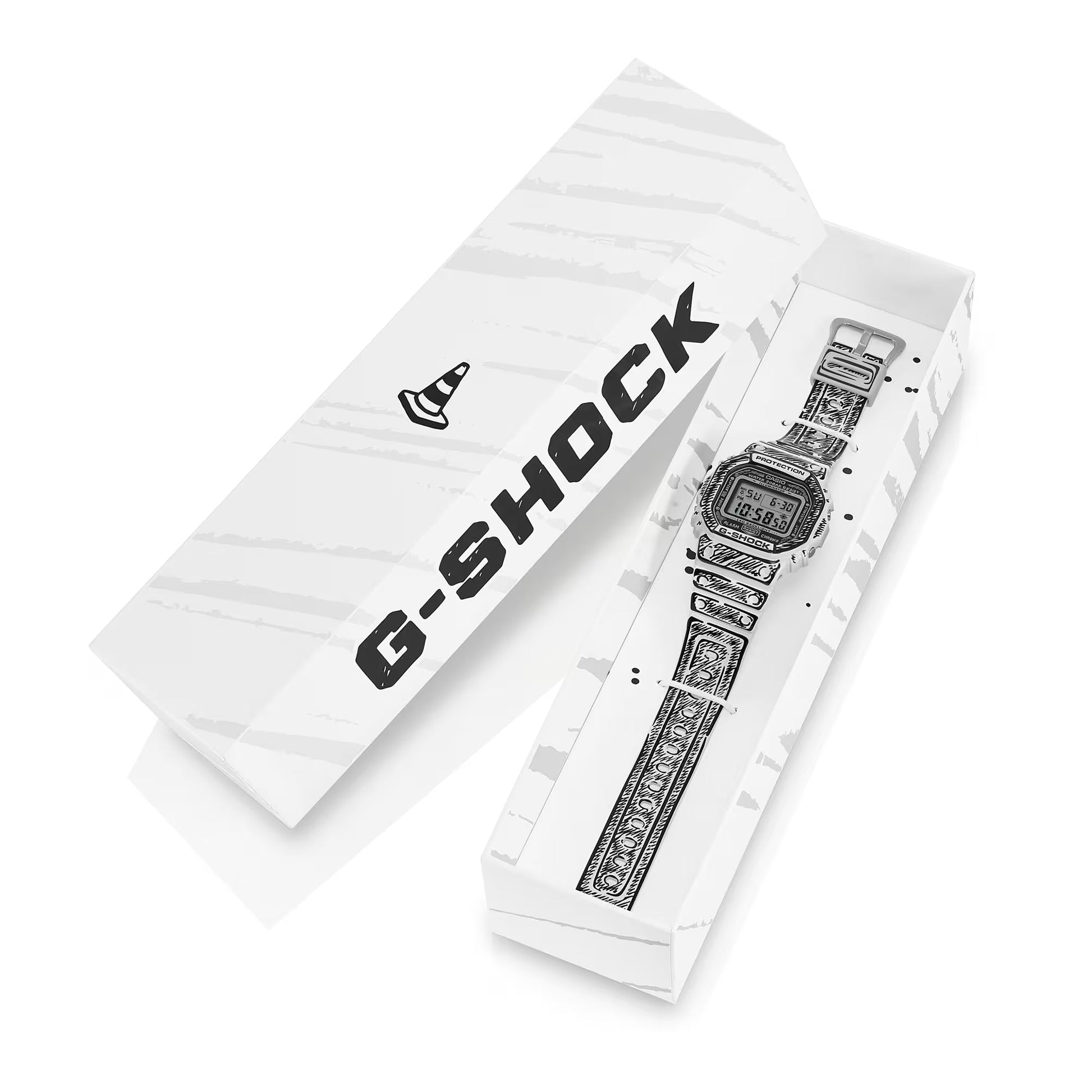 G-Shock de hombre correa de silicona – DW-5600JV-7