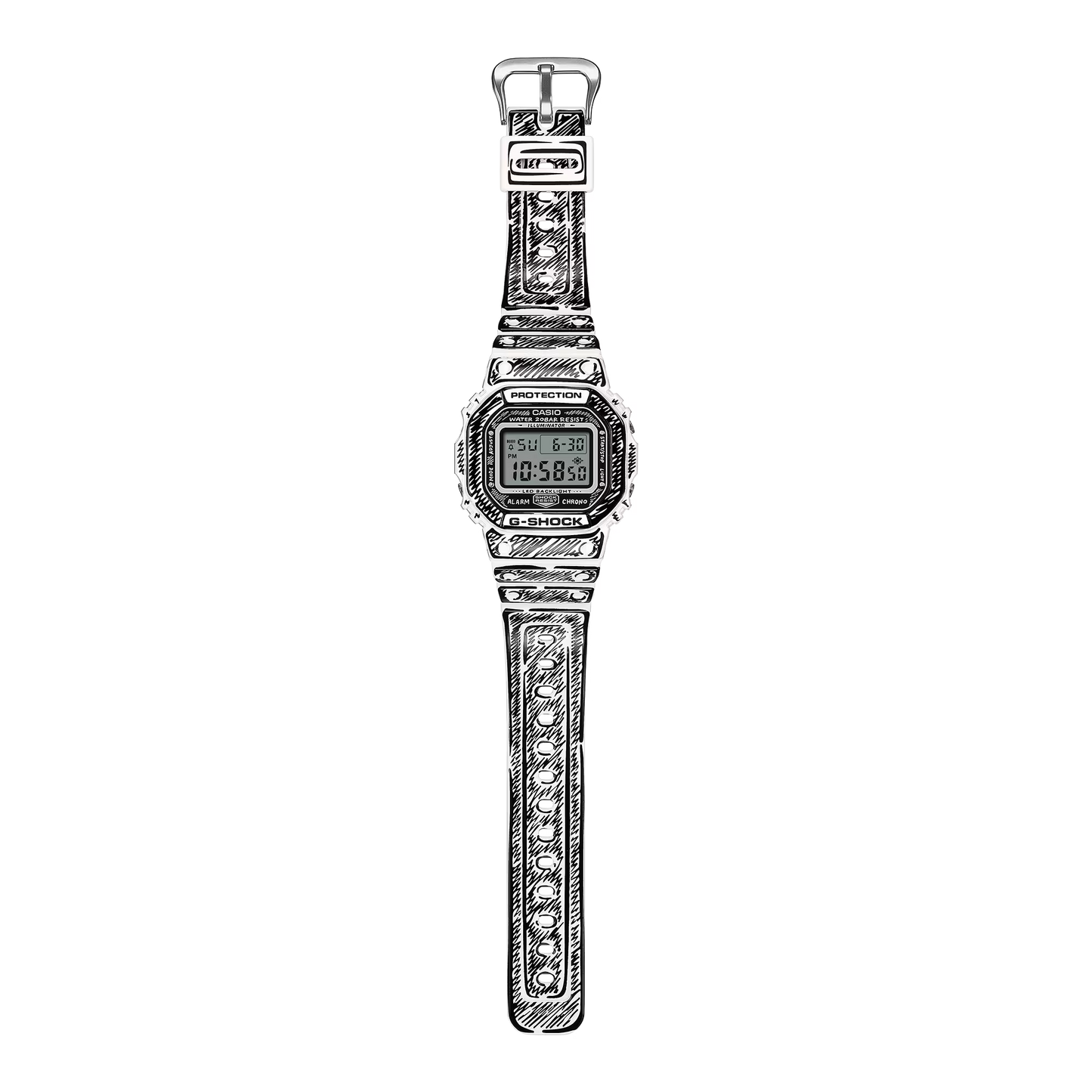 G-Shock de hombre correa de silicona – DW-5600JV-7
