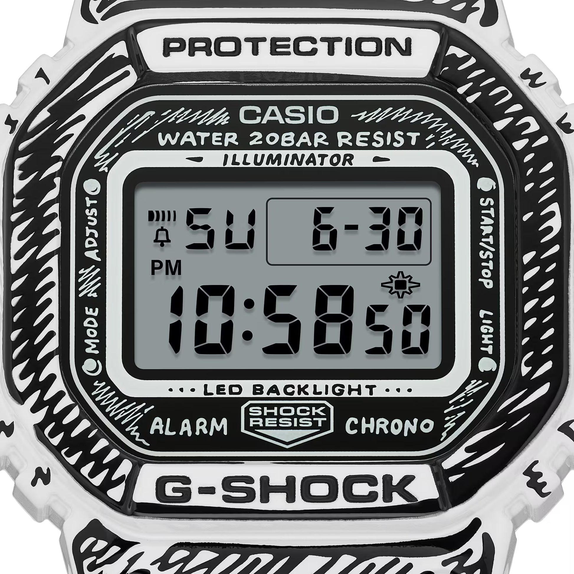 G-Shock de hombre correa de silicona – DW-5600JV-7