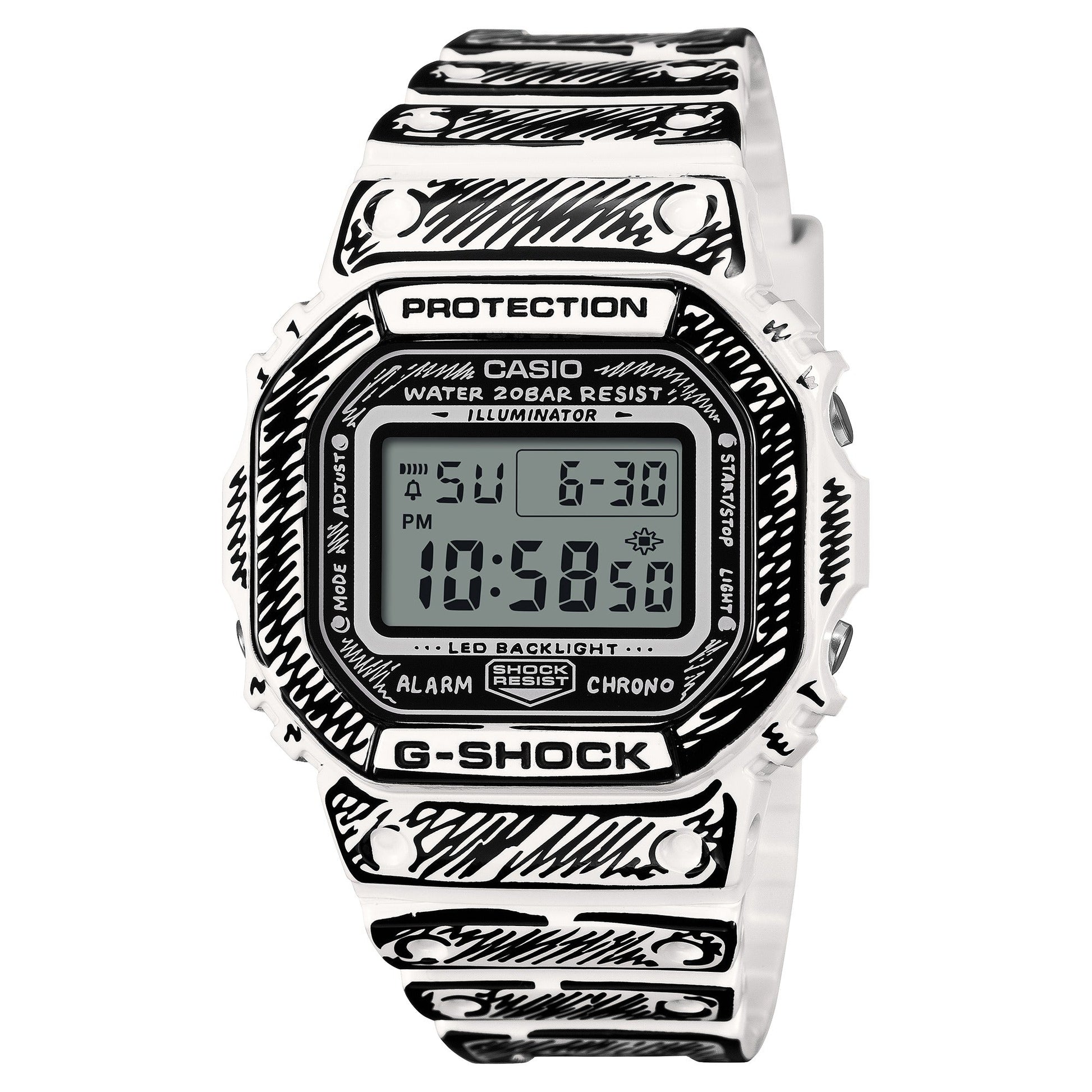 G-Shock de hombre correa de silicona – DW-5600JV-7