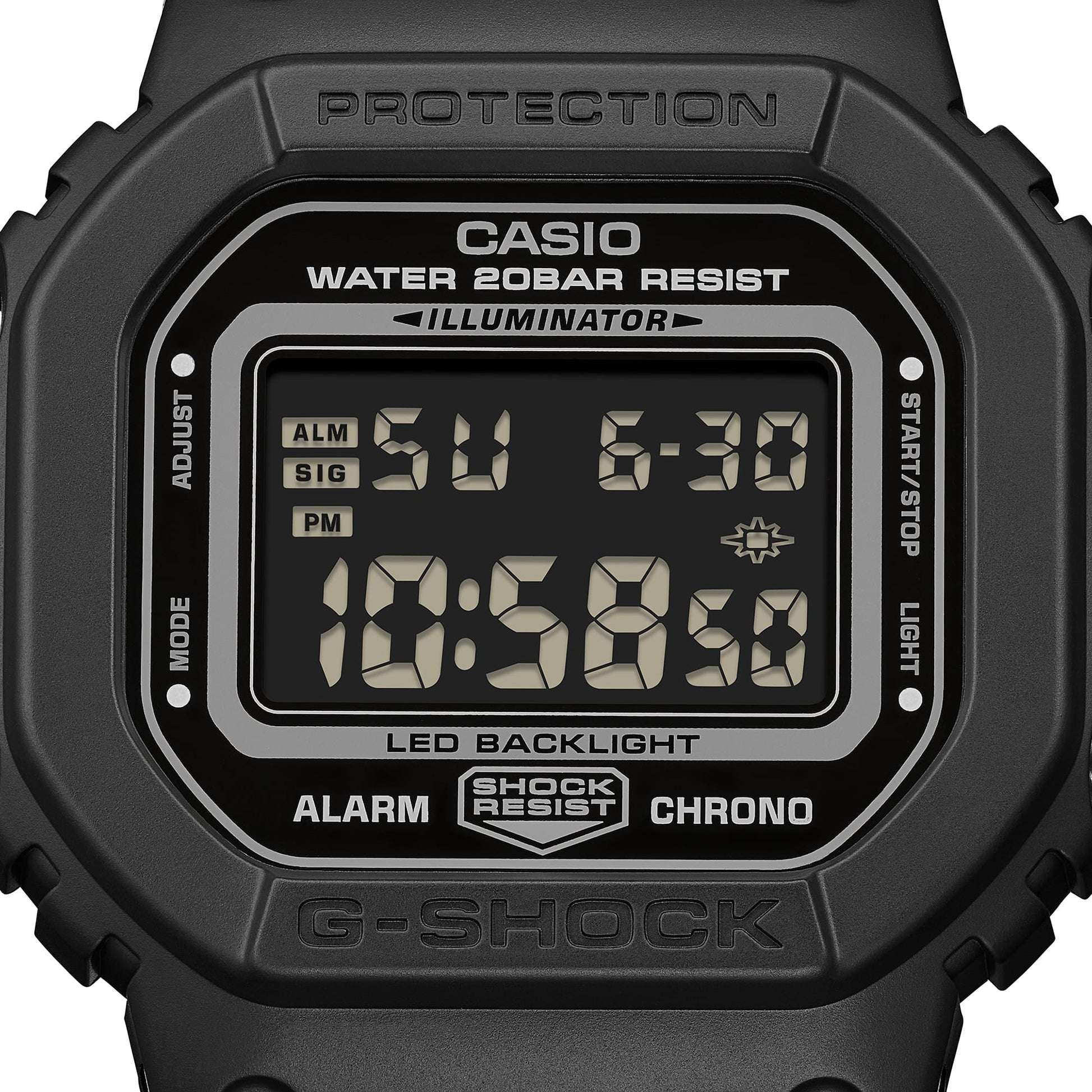 G-Shock de hombre pulsera de tela – DW-5600MNC-1