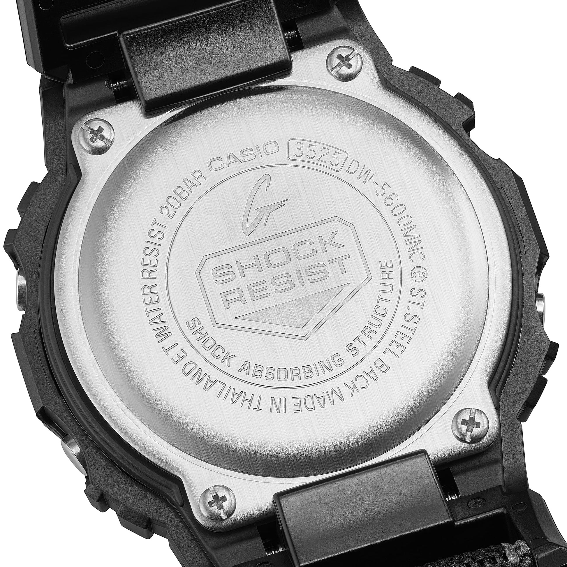 G-Shock de hombre pulsera de tela – DW-5600MNC-1