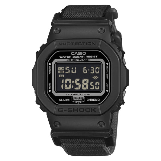 G-Shock de hombre pulsera de tela – DW-5600MNC-1