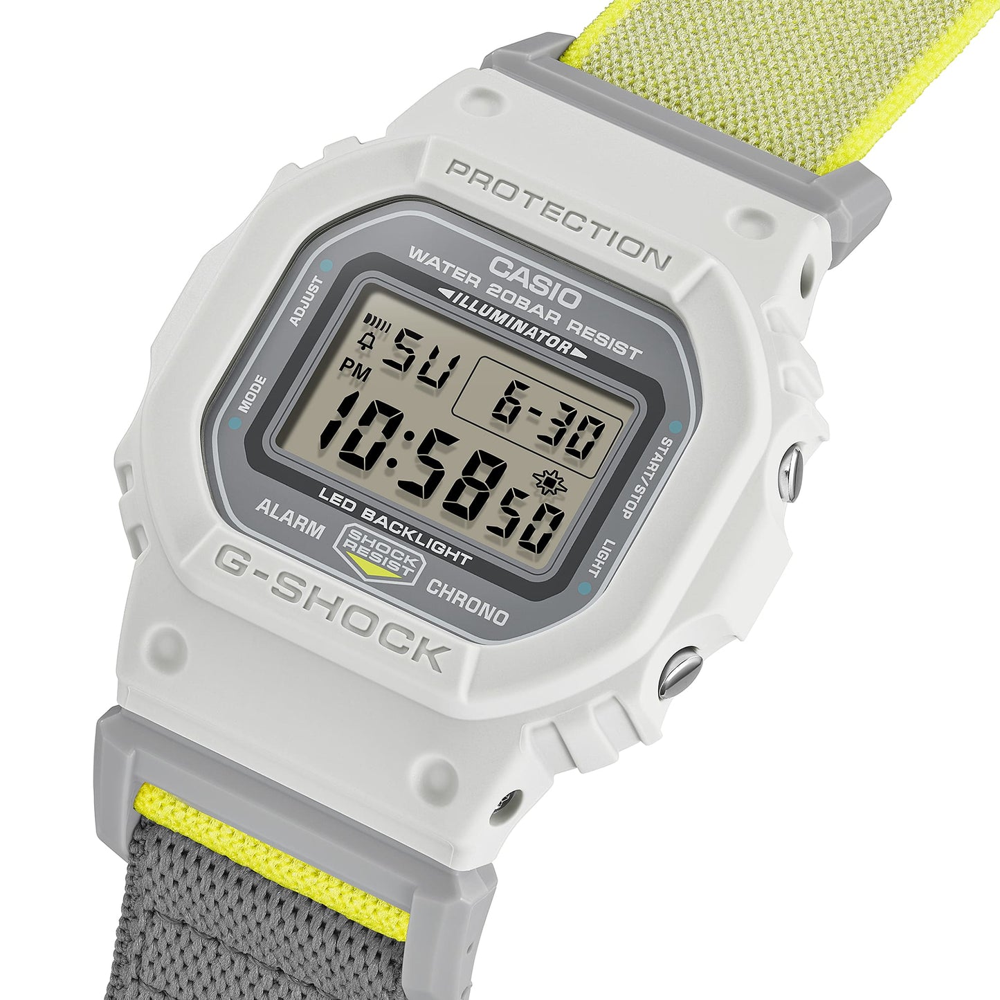 G-Shock de hombre correa de tela – DW-5600MNC-7A8