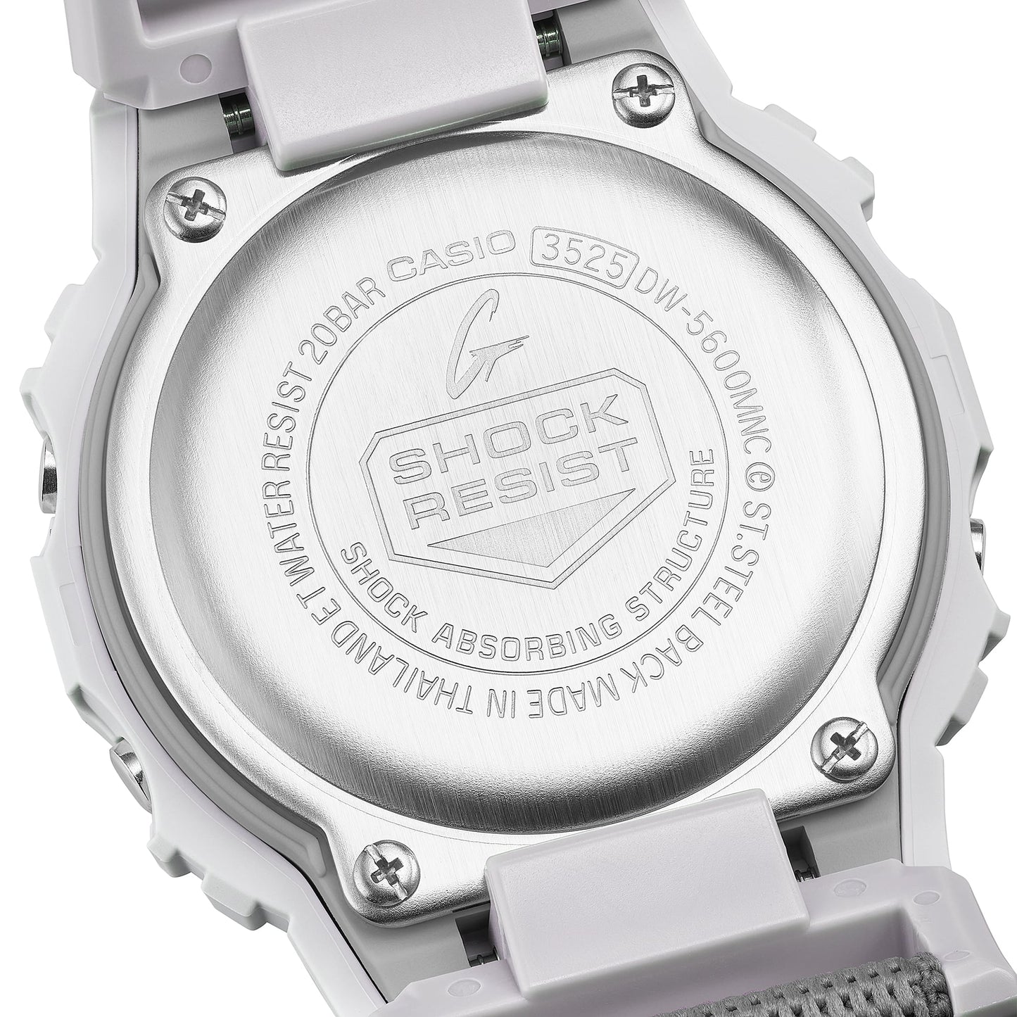 G-Shock de hombre correa de tela – DW-5600MNC-7A8