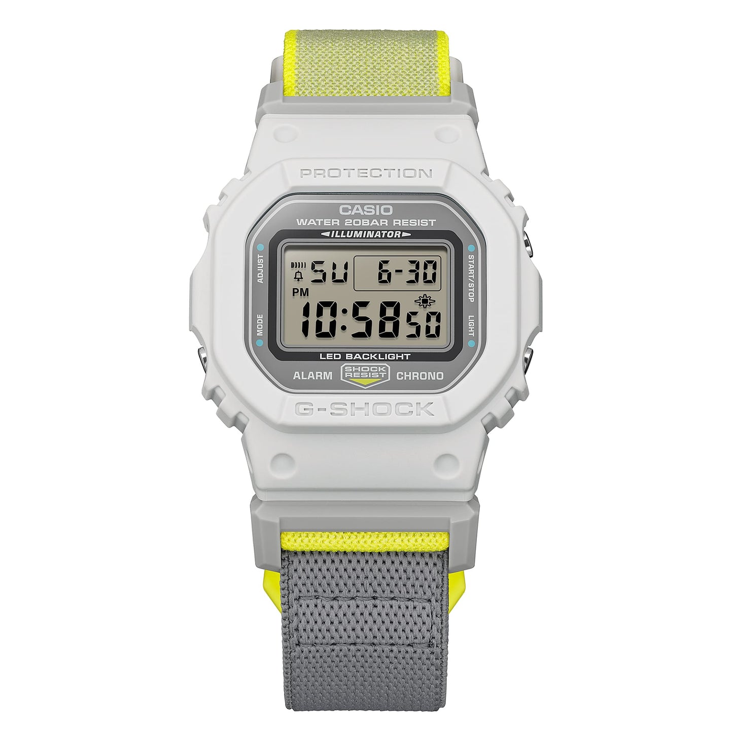 G-Shock de hombre correa de tela – DW-5600MNC-7A8